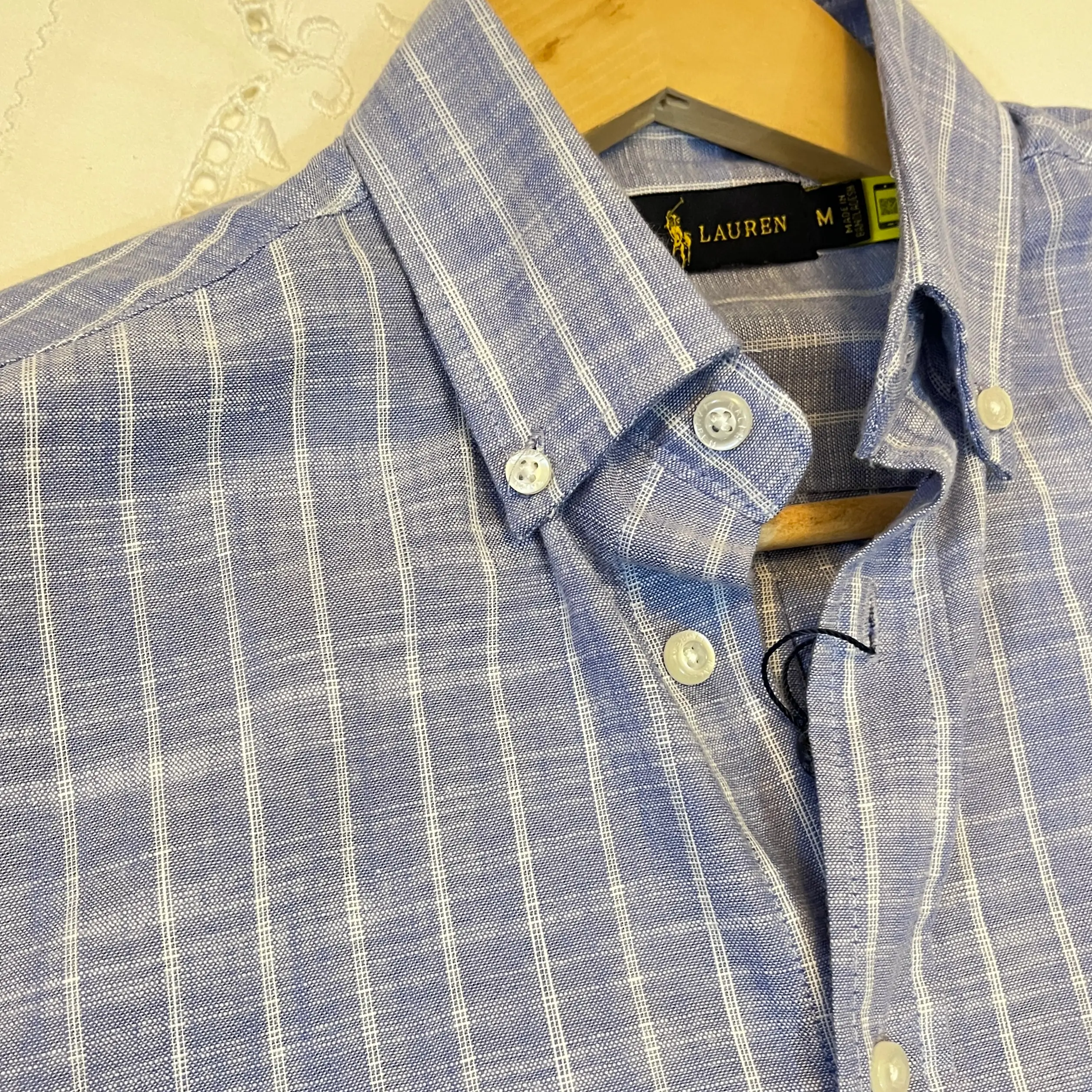 Light Purple with White Striped Shirt - Image 3