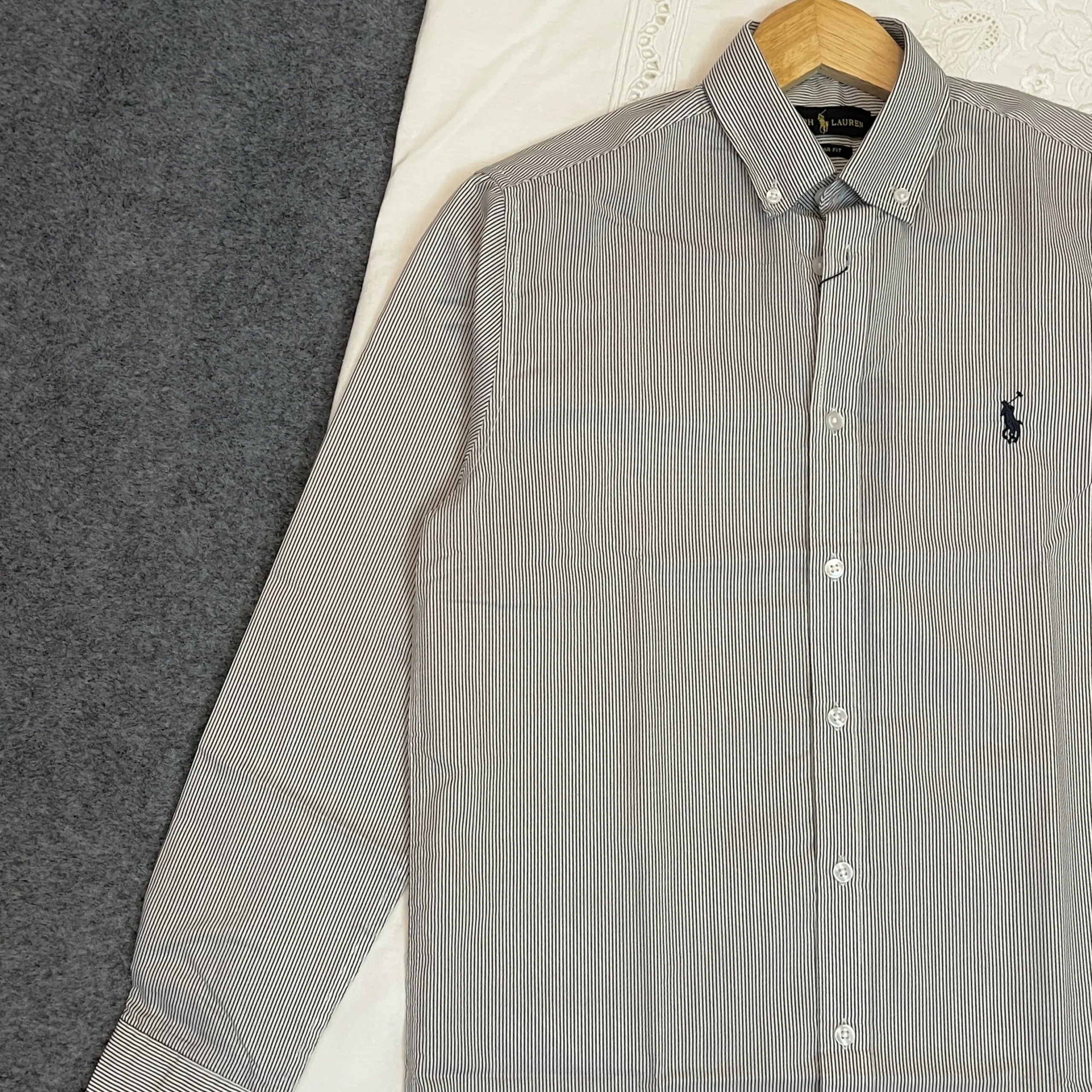White with Black Striped Shirt - Image 2