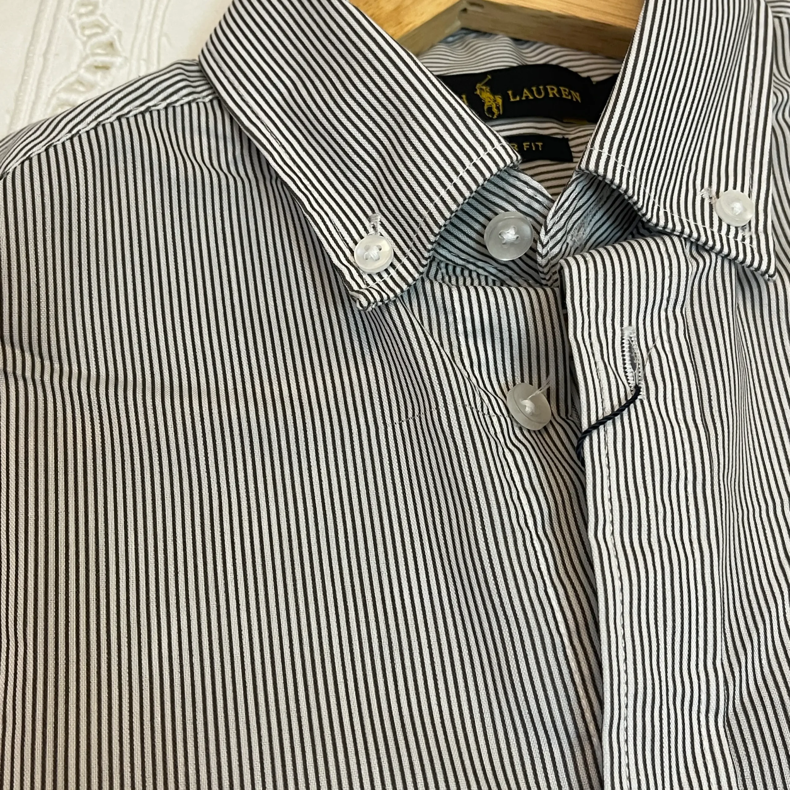White with Black Striped Shirt - Image 3